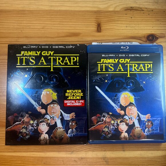 Family Guy: It's A Trap! (Blu-ray/DVD) No Digital w/Slipcover Used Good - $6 - Picture 1 of 3